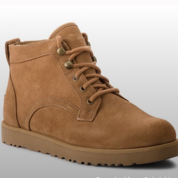 UGG Bethany Lace-Up Booties Size 7.5 - Picture 1 of 12
